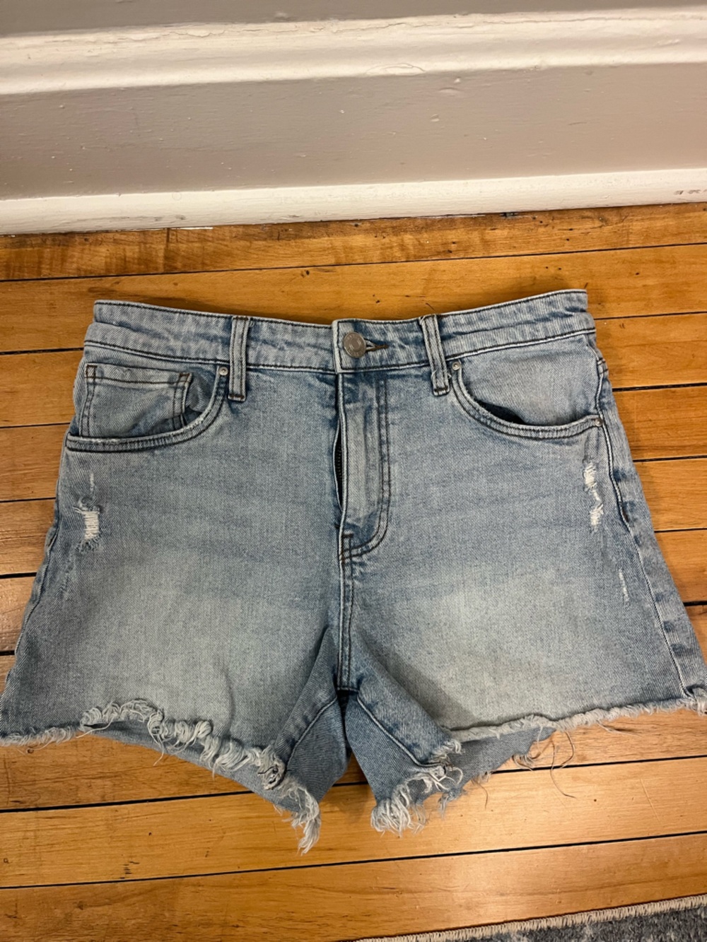 Kut from the Kloth Light Wash Denim Shorts